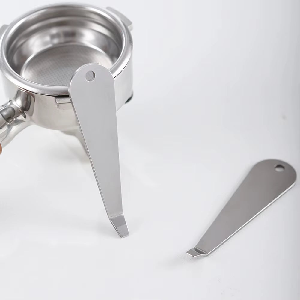 Coffee Powder Cup Portafilter Basket Remover Tool Stainless Steel Coffee Filter Tools 8X1Cm Coffeeware Accessories Silver