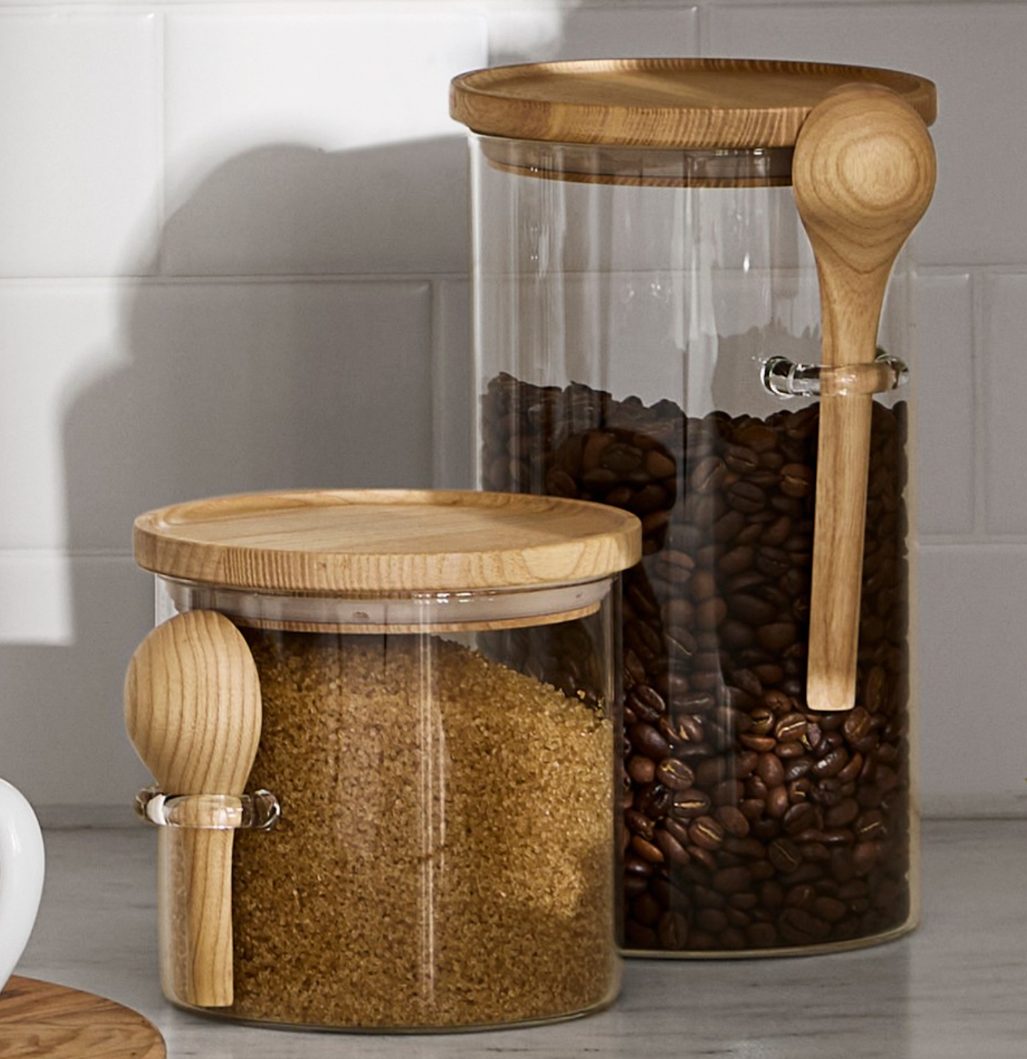 Hold Everything Coffee & Tea Stackable Canisters