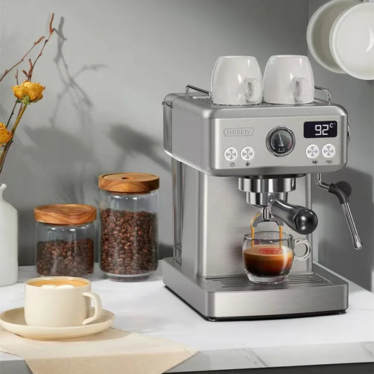 Wholesale Cafe Coffee Machine Semi Automatic Espresso Coffee Making for Business Office Home