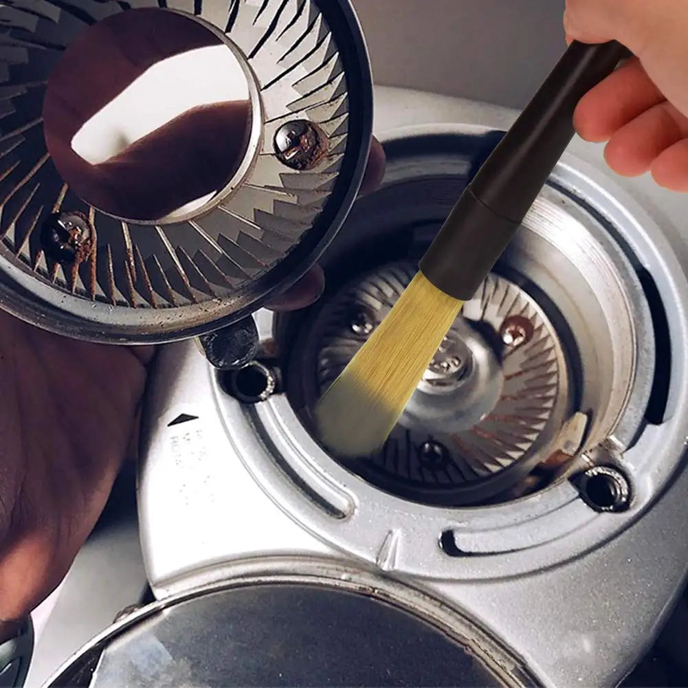 Coffee Grinder Cleaning Brush - Espresso Maker/Machine Cleaner Tool - Removable Dual Purpose