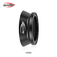 Espresso Magnetic Dosing Funnel, Fit for 51Mm, 54Mm, 58Mm Bottomless Portafilter with Powerful Magnetism (Black/Silver)