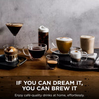 Ninja Luxe Café Premier Series 3-In-1 Espresso, Coffee and Cold Brew Machine