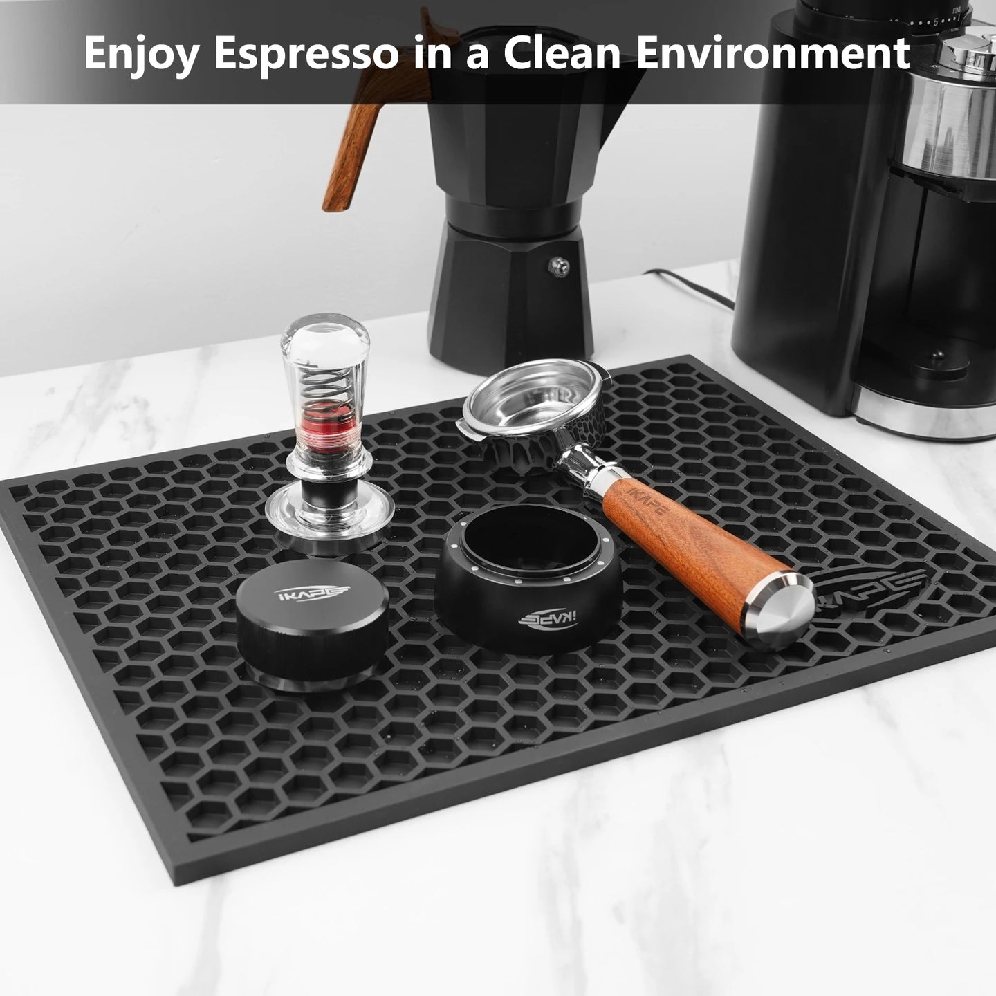 Drying Coffee Maker Mat, Multi-Functional Water Filter Mat, Easy to Clean, Durable, Suitable for Coffee and Tea Accessorie
