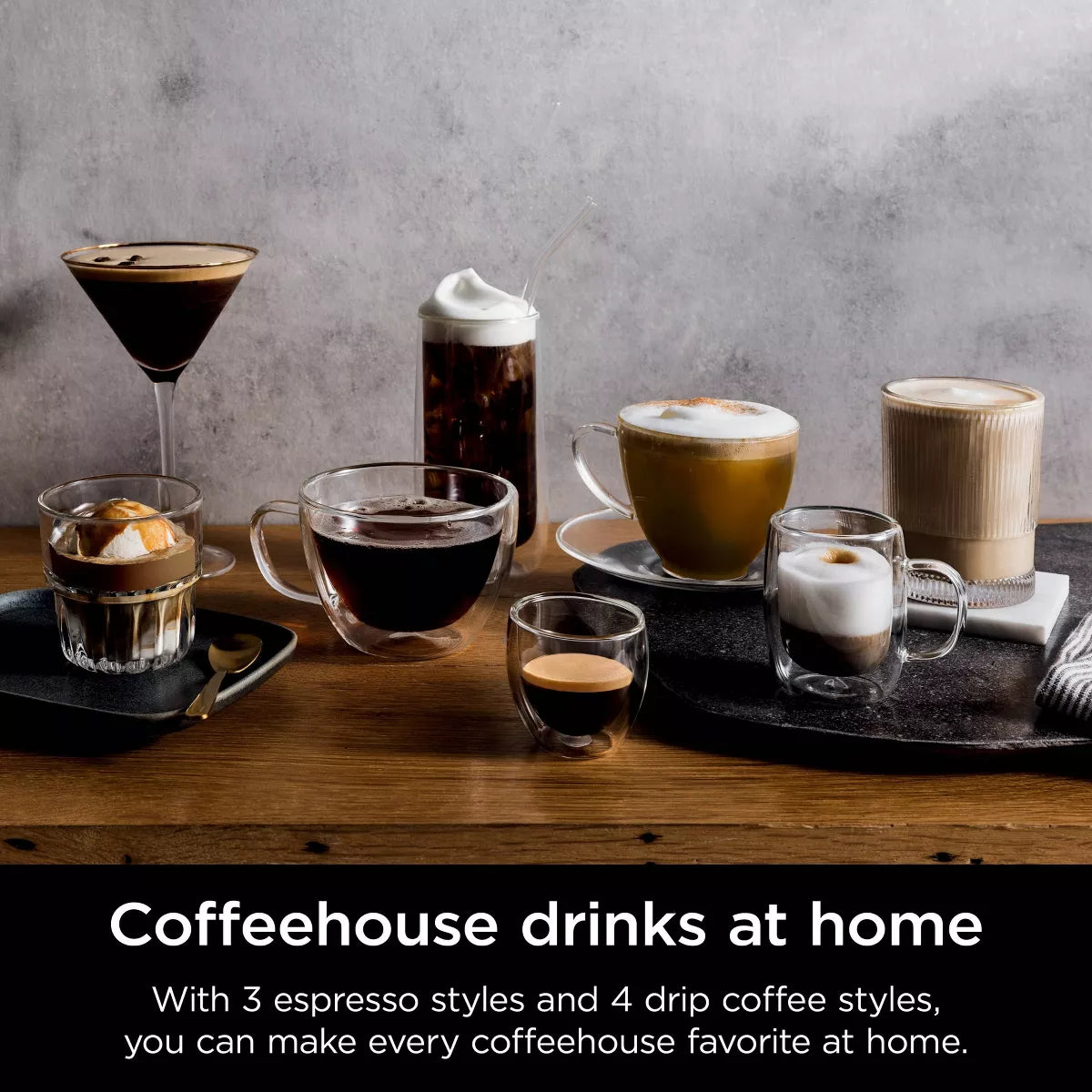 Ninja Luxe Café Premier Series 3-In-1 Espresso, Coffee and Cold Brew Machine