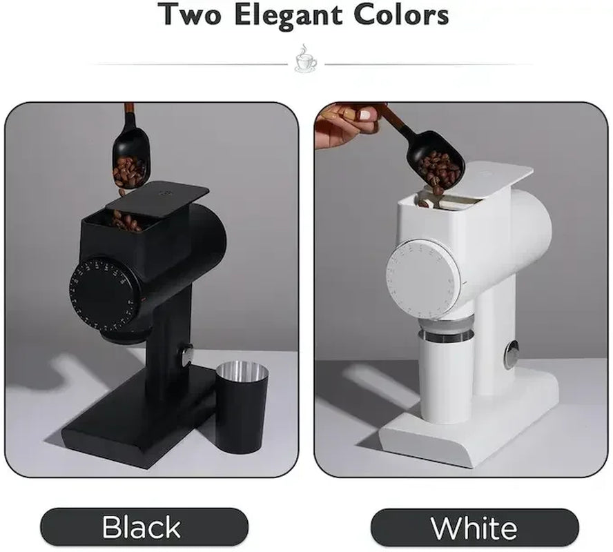 064S/078 Electric Coffee Grinder 220V Fully Automatic Speed Adjustment Espresso Mill Household Coffee Grinding Machine