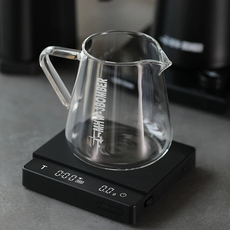 Smart Coffee Scale Timer 2Kg/0.1G High Precision Kitchen Scales Drip Coffee Espresso Scale Home Barista Tools