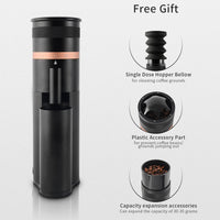 Electric Coffee Grinder 420 Stainless Steel Conical Burr Grinder Portable Coffee Grinder Household Small Grinder Tools
