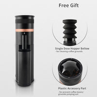 Electric Coffee Grinder 420 Stainless Steel Conical Burr Grinder Portable Coffee Grinder Household Small Grinder Tools