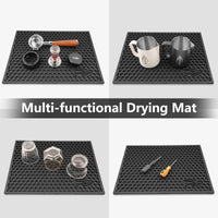Drying Coffee Maker Mat, Multi-Functional Water Filter Mat, Easy to Clean, Durable, Suitable for Coffee and Tea Accessorie