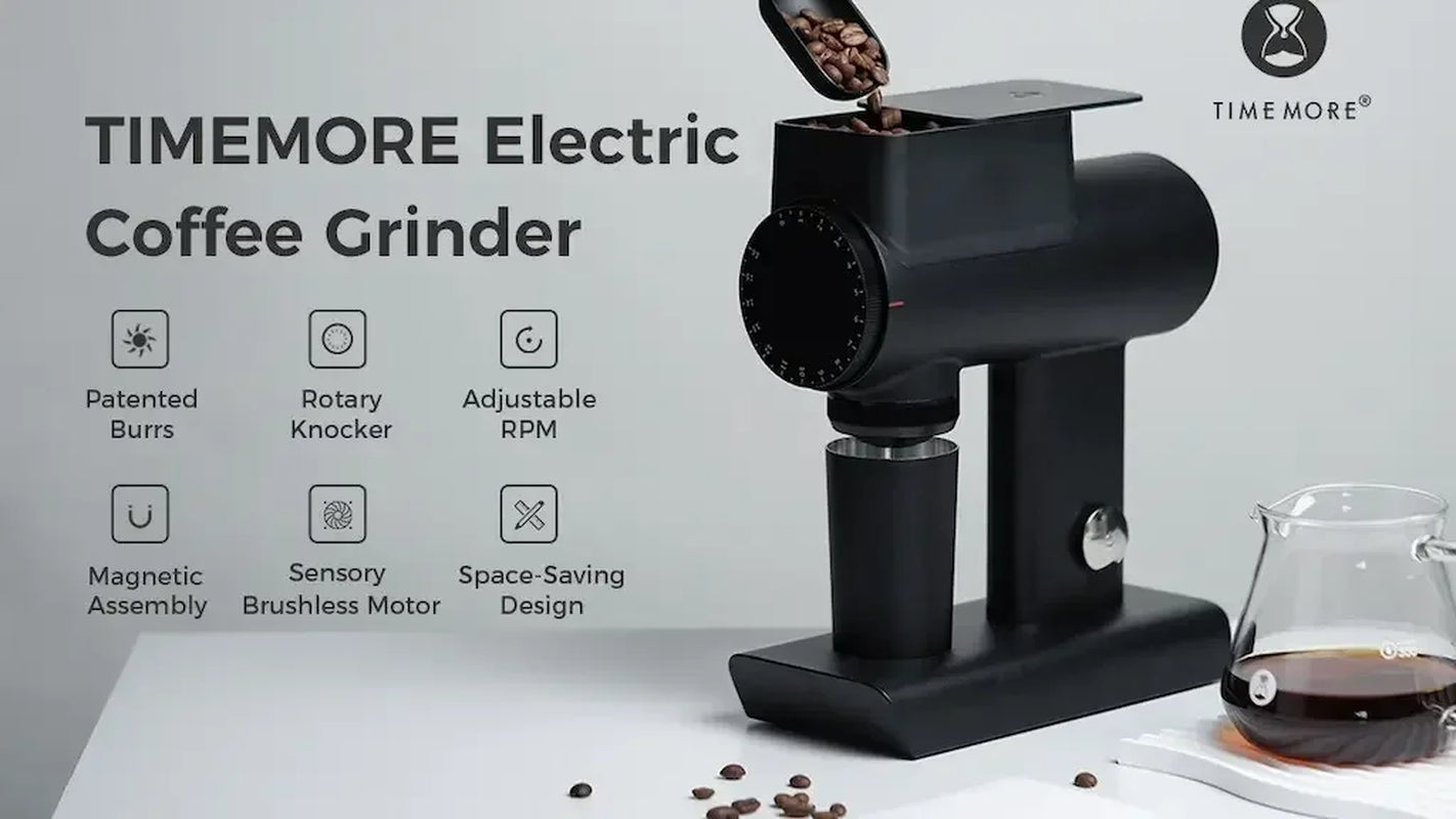 064S/078 Electric Coffee Grinder 220V Fully Automatic Speed Adjustment Espresso Mill Household Coffee Grinding Machine
