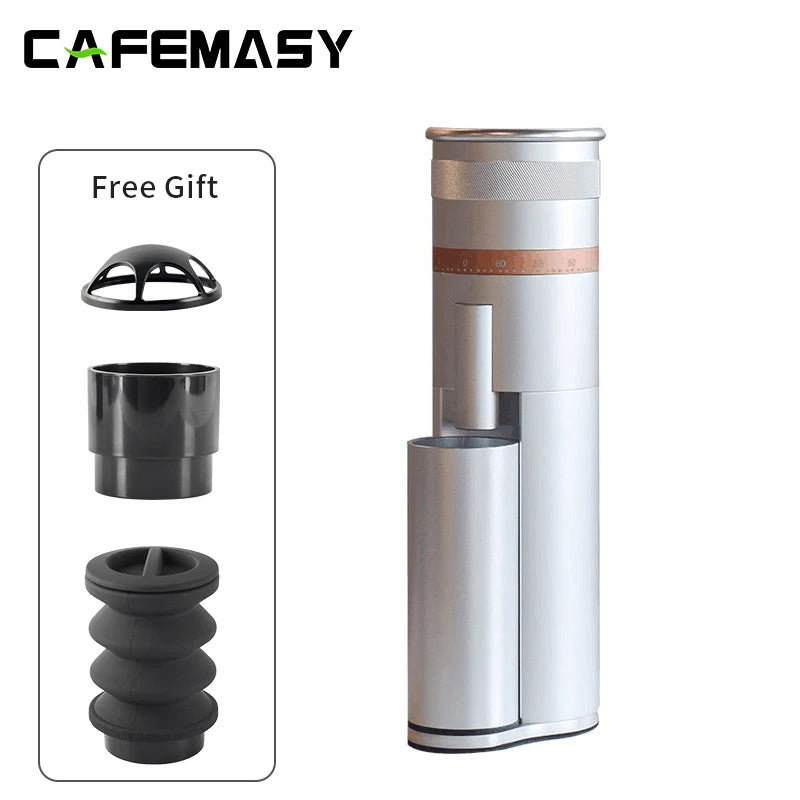 Electric Coffee Grinder 420 Stainless Steel Conical Burr Grinder Portable Coffee Grinder Household Small Grinder Tools