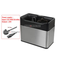 Automatic 58Mm Coffee Portafilter Cleaner Electric Cleaner for 54/58.3/58.5Mm Portafilter Stainless Steel Commercial Coffee