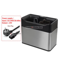 Automatic 58Mm Coffee Portafilter Cleaner Electric Cleaner for 54/58.3/58.5Mm Portafilter Stainless Steel Commercial Coffee