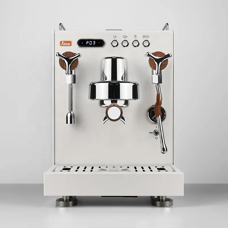 Commercial Italian Coffee Machine - Single Head Semi-Automatic Espresso for Cafe
