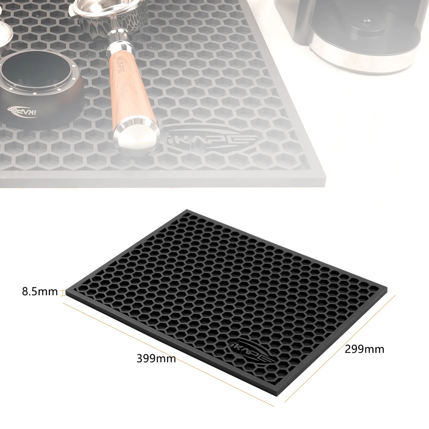 Drying Coffee Maker Mat, Multi-Functional Water Filter Mat, Easy to Clean, Durable, Suitable for Coffee and Tea Accessorie
