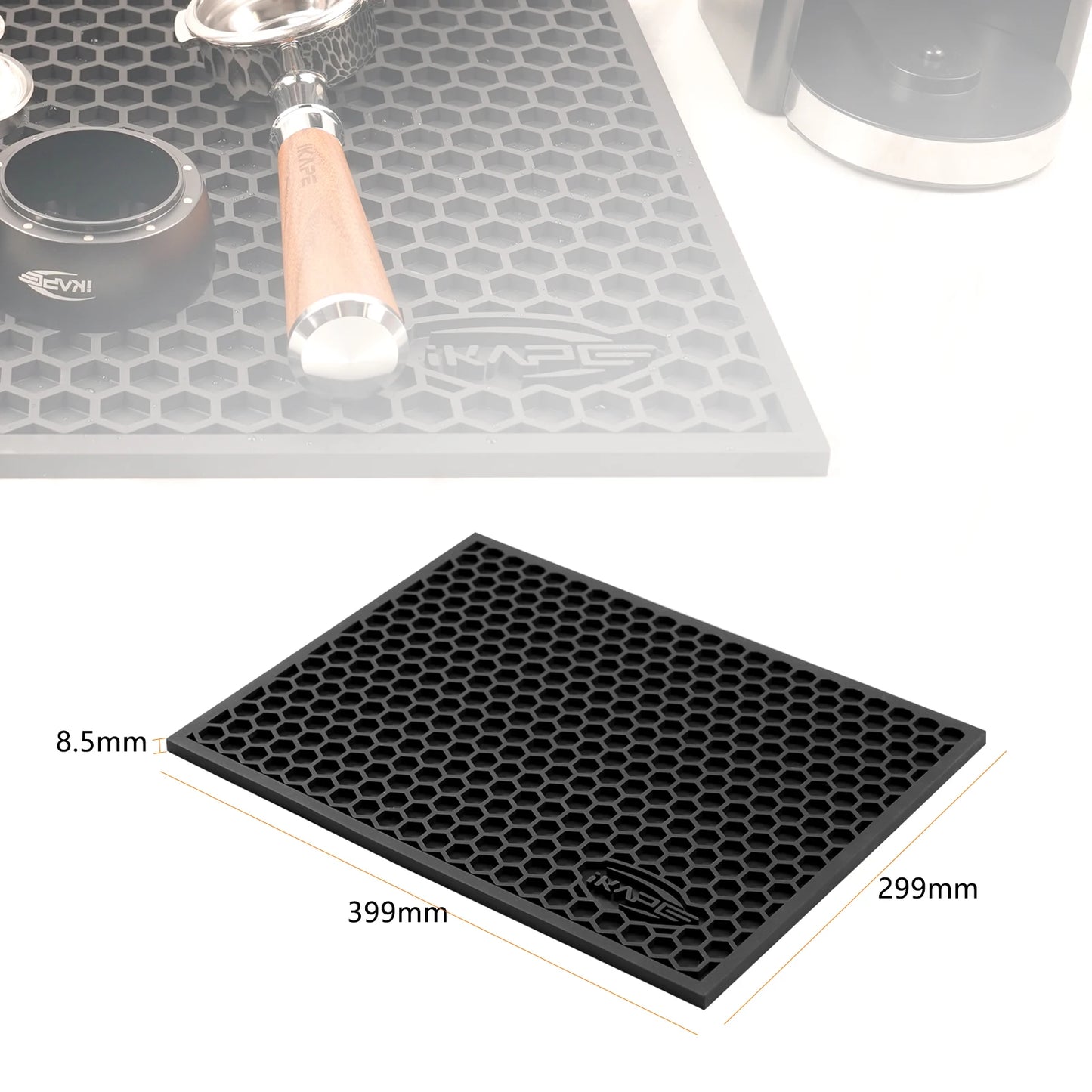 Drying Coffee Maker Mat, Multi-Functional Water Filter Mat, Easy to Clean, Durable, Suitable for Coffee and Tea Accessorie