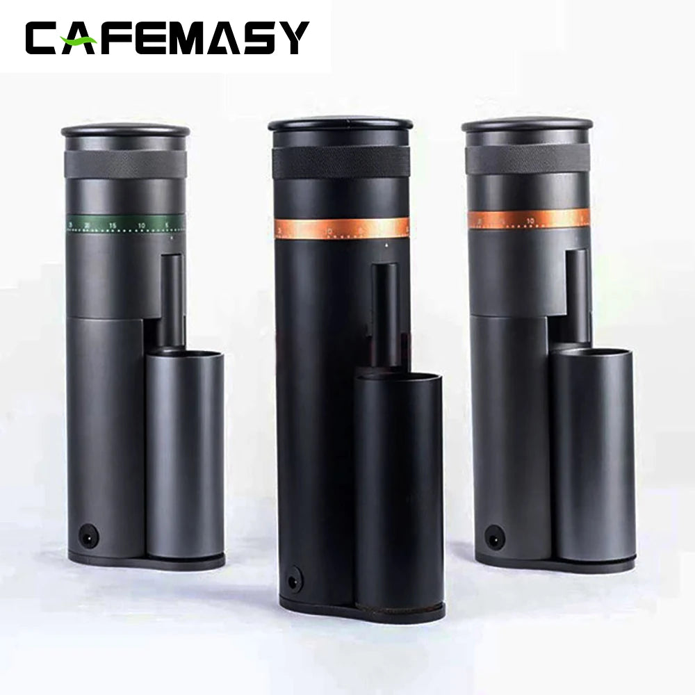 Electric Coffee Grinder 420 Stainless Steel Conical Burr Grinder Portable Coffee Grinder Household Small Grinder Tools