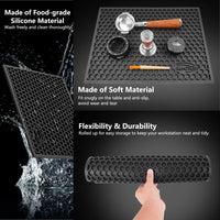 Drying Coffee Maker Mat, Multi-Functional Water Filter Mat, Easy to Clean, Durable, Suitable for Coffee and Tea Accessorie