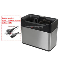 Automatic 58Mm Coffee Portafilter Cleaner Electric Cleaner for 54/58.3/58.5Mm Portafilter Stainless Steel Commercial Coffee