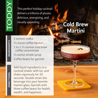 Artisan Small Batch Single Serve Coffee Cold Brewer