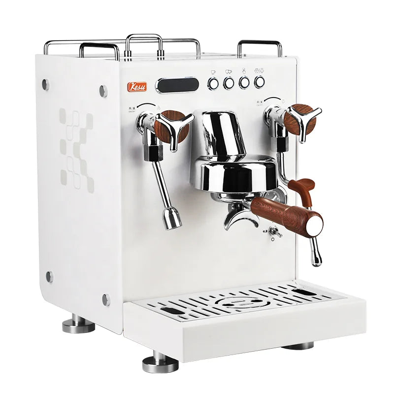 Commercial Italian Coffee Machine - Single Head Semi-Automatic Espresso for Cafe