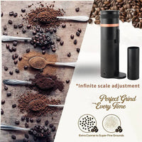 Electric Coffee Grinder 420 Stainless Steel Conical Burr Grinder Portable Coffee Grinder Household Small Grinder Tools